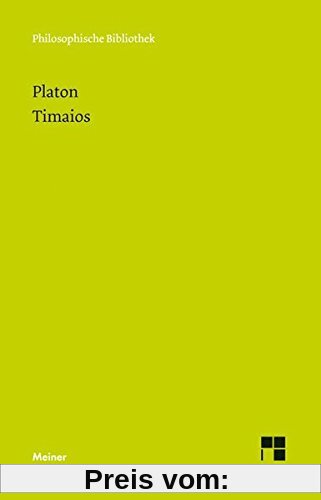 Timaios (Philosophische Bibliothek)
